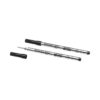 2 ricariche per penna roller, nero misterioso – Fine