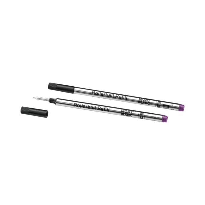2 ricariche Rollerball, viola ametista – Medio