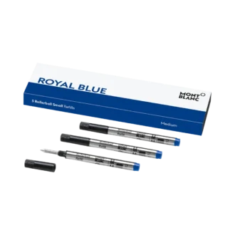 3 ricariche Rollerball Small, Royal Blue – Medium