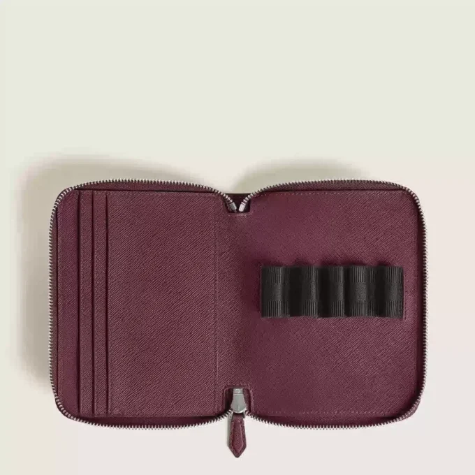 Astuccio per 5 penne Sartorial con cerniera