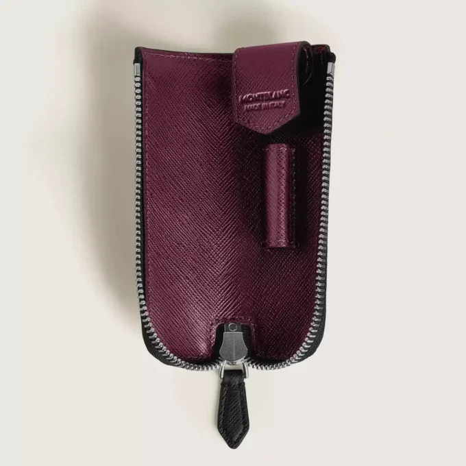 Astuccio per penna Sartorial 1 Heritage Rouge et Noir Baby