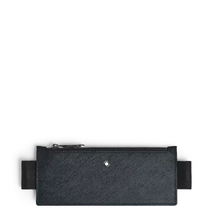 Astuccio per penne Sartorial 2 con cerniera ed elastico