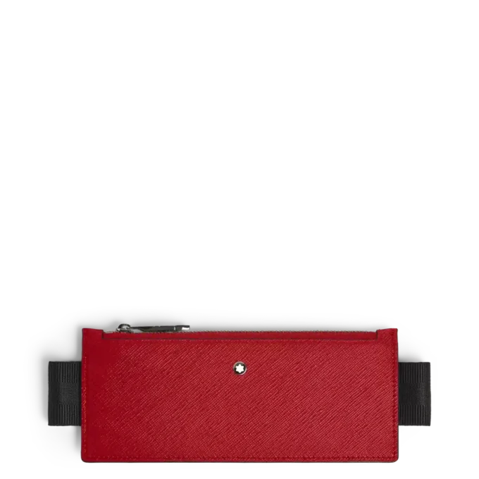 Astuccio per penne Sartorial 2 con cerniera ed elastico