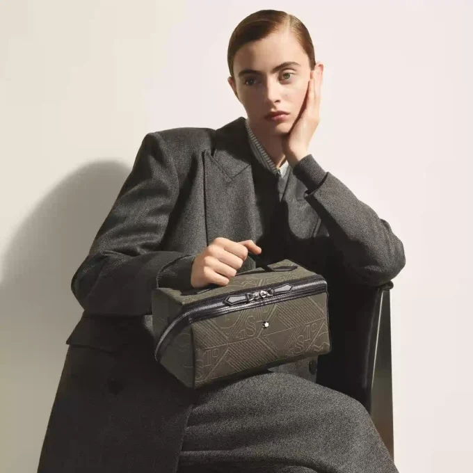 Borsa da toilette jacquard 4810