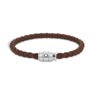 Bracciale Small, pelle morbida, marrone fauve