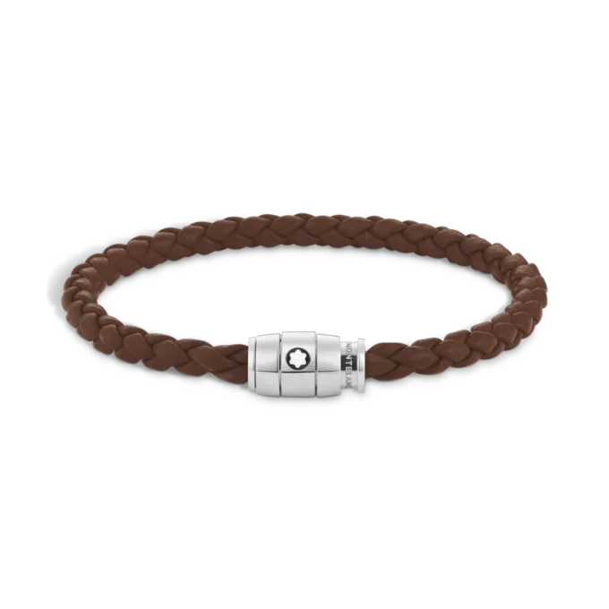 Bracciale Small, pelle morbida, marrone fauve