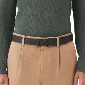 Cintura reversibile in pelle nera 35 mm con fibbia M Extreme 3.0 nera/nera liscia