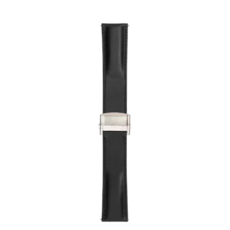 Cinturino in pelle nera