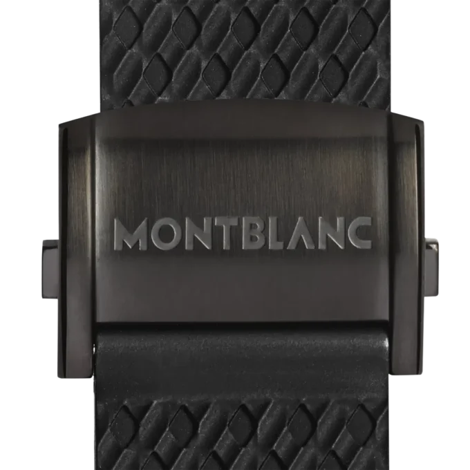 Cinturino sportivo in gomma nera