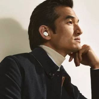 Cuffie intrauricolari Montblanc MTB 03 Colore avorio