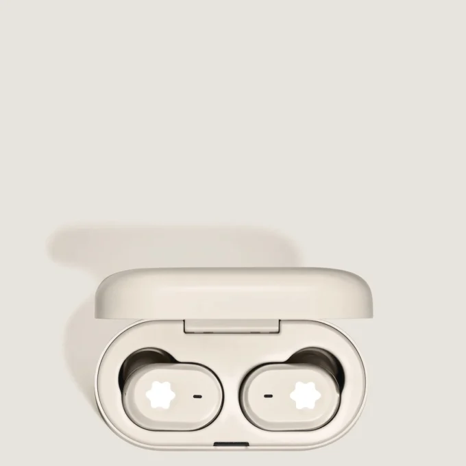 Cuffie intrauricolari Montblanc MTB 03 Colore avorio