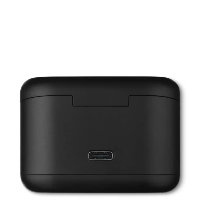 Custodia di ricarica nera per cuffie intrauricolari Montblanc MTB 03