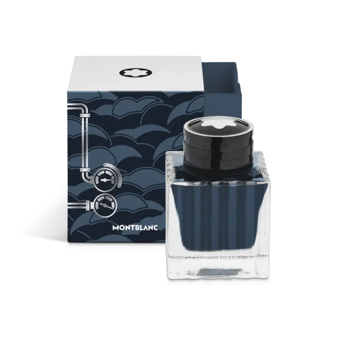 Flacone di inchiostro Meisterstück Around the World in 80 Days, Coal Blue – 50 ml