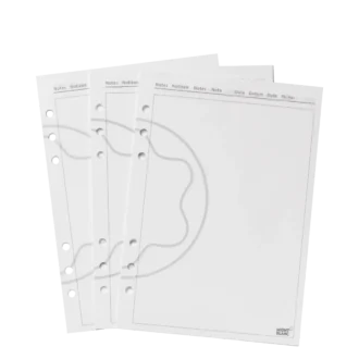 Fogli bianchi grandi