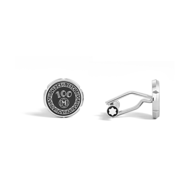 Gemelli Meisterstück Nib Décor 100 anni nero