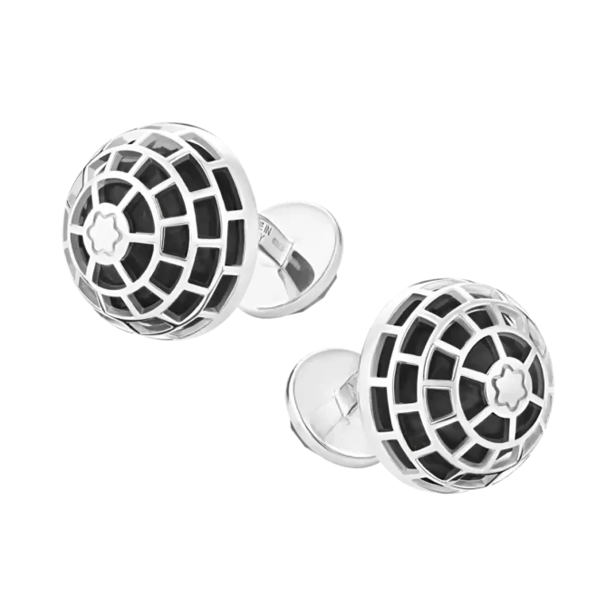 Gemelli Montblanc Meisterstück con pietra onice