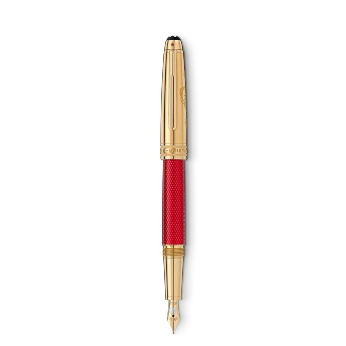 Meisterstück Solitaire Doué Red Hour Classique Fountain Pen F Edizione speciale