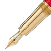 Meisterstück Solitaire Doué Red Hour Classique Fountain Pen F Edizione speciale