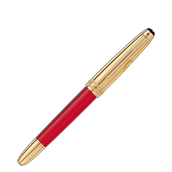 Meisterstück Solitaire Doué Red Hour Classique Fountain Pen F Edizione speciale