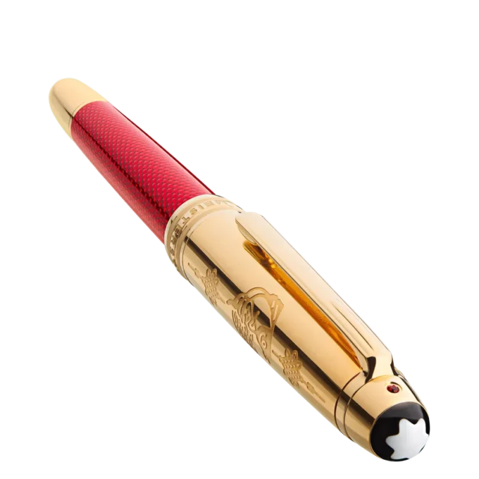Meisterstück Solitaire Doué Red Hour Classique Fountain Pen F Edizione speciale