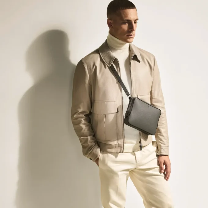 Mini borsa messenger sartoriale