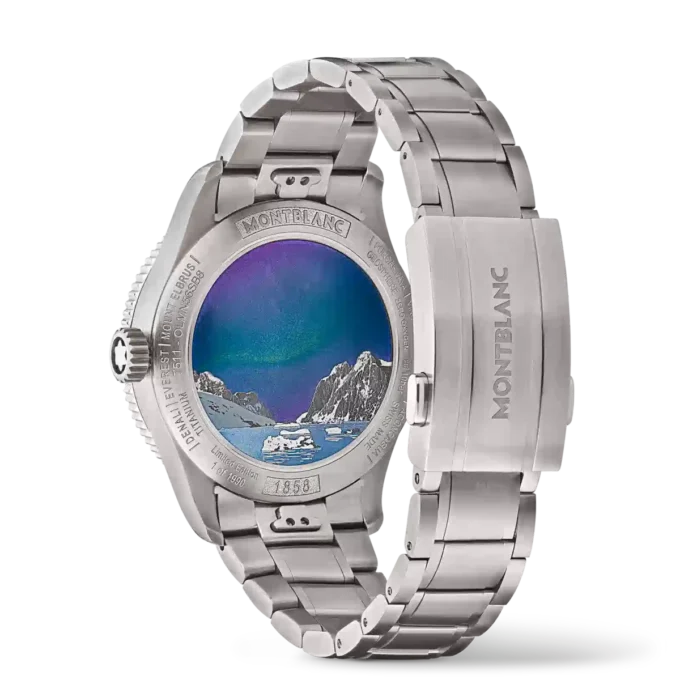 Montblanc 1858 Geosphere 0 Oxygen South Pole Exploration Limited Edition – 1990 pezzi Montblanc 1858 Geosphere 0 Oxygen South Pole Exploration Limited Edition – 1990 pezzi