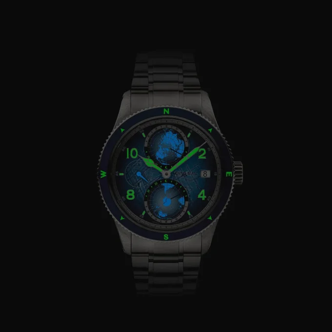 Montblanc 1858 Geosphere 0 Oxygen South Pole Exploration Limited Edition – 1990 pezzi Montblanc 1858 Geosphere 0 Oxygen South Pole Exploration Limited Edition – 1990 pezzi