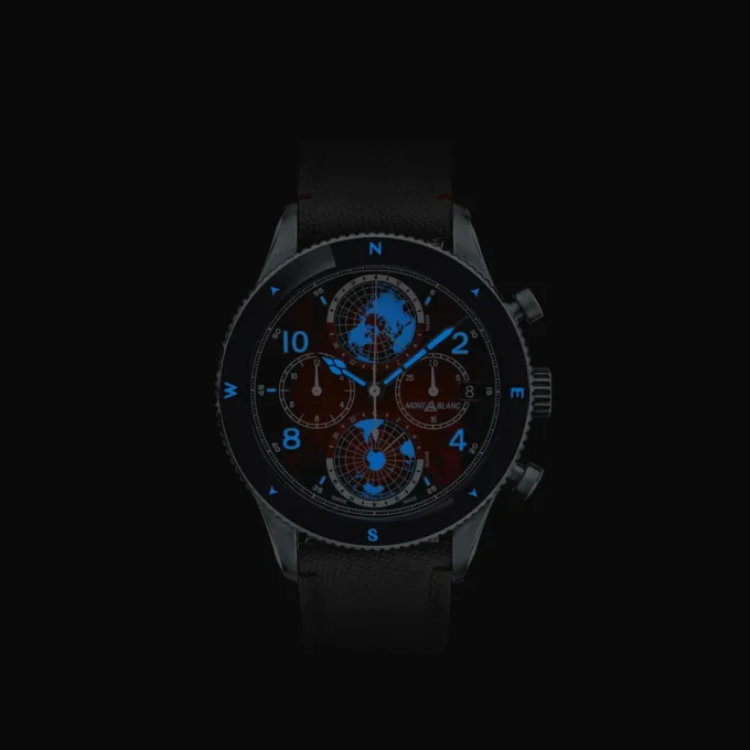 Montblanc 1858 Geosphere Chronograph 0 Oxygen Limited Edition – 290 pezzi