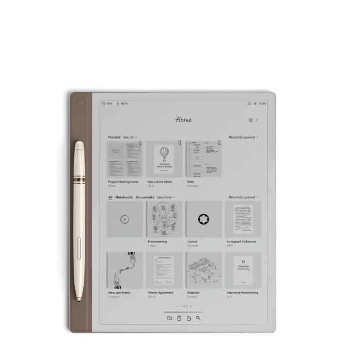 Montblanc Digital Paper colore Elixir Gold