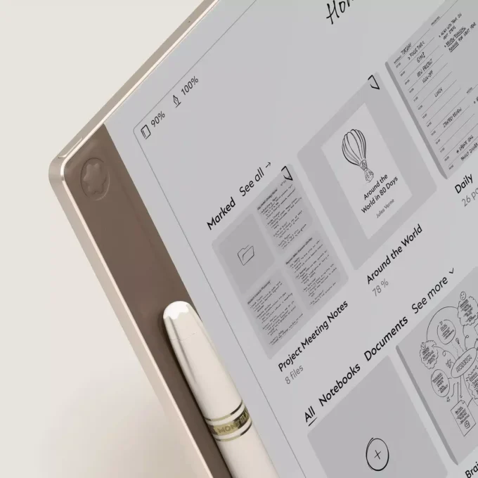 Montblanc Digital Paper colore Elixir Gold