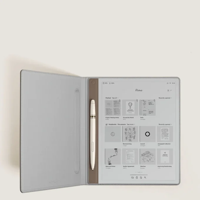 Montblanc Digital Paper colore Elixir Gold