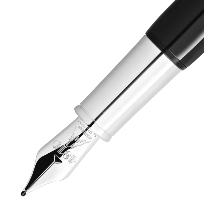 Montblanc Heritage Rouge et Noir “Baby” Special Edition Black Fountain M