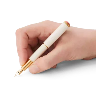 Montblanc Heritage Rouge et Noir “Baby” Special Edition Penna stilografica color avorio F