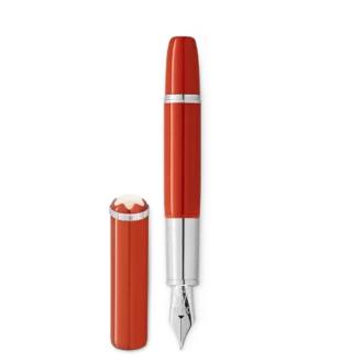 Montblanc Heritage Rouge et Noir “Baby” Special Edition Penna stilografica color corallo M