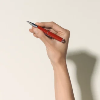 Montblanc Heritage Rouge et Noir “Baby” Special Edition Rollerball color corallo