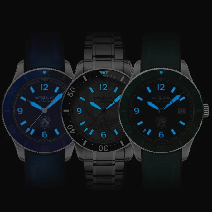 Montblanc Iced Sea Automatic Date Coffret Edizione limitata – 191 pezzi