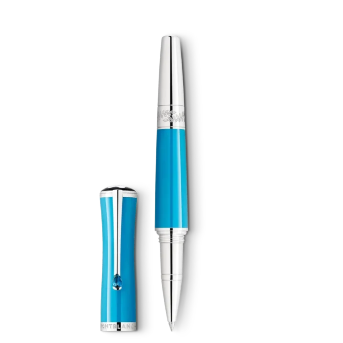 Montblanc Maria Callas Special Edition Rollerball color turchese