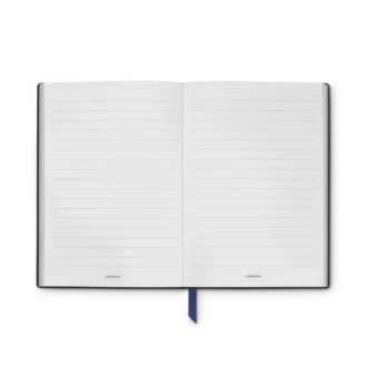 Notebook #163 medio, Meisterstück The Origin Collection, blu – a righe