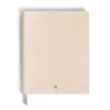Notebook Large, pelle Saffiano, Cloudy Beige – Pagine a righe