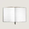 Notebook Small, pelle nera, nero, pagine a righe Notebook Small, pelle nera, nero, pagine a righe