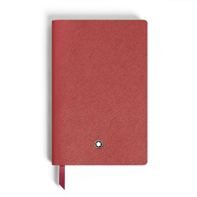 Notebook Small, pelle rosso mattone, rosso, pagine a righe Notebook Small, pelle rosso mattone, rosso, pagine a righe