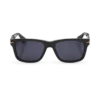 Occhiali da sole rettangolari con montatura in acetato nero Occhiali da sole rettangolari con montatura in acetato nero