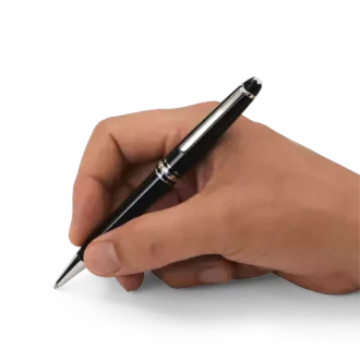 Penna a sfera Meisterstück Classique placcata in platino