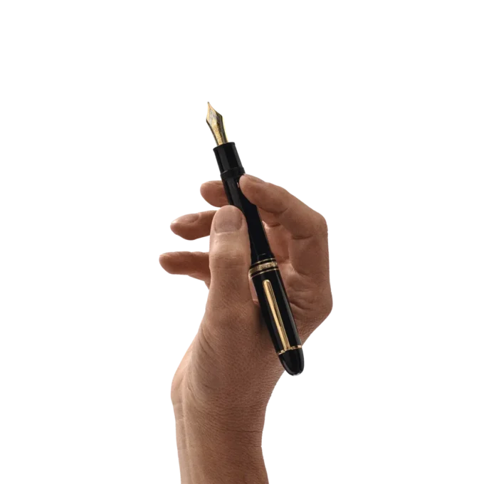 Penna stilografica Meisterstück 149 placcata oro (F)