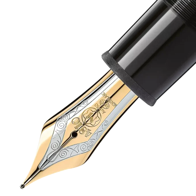 Penna stilografica Meisterstück 149 placcata oro (F)