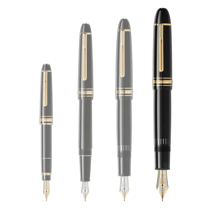 Penna stilografica Meisterstück 149 placcata oro (F)