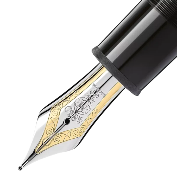 Penna stilografica Meisterstück 149 placcata platino (F)