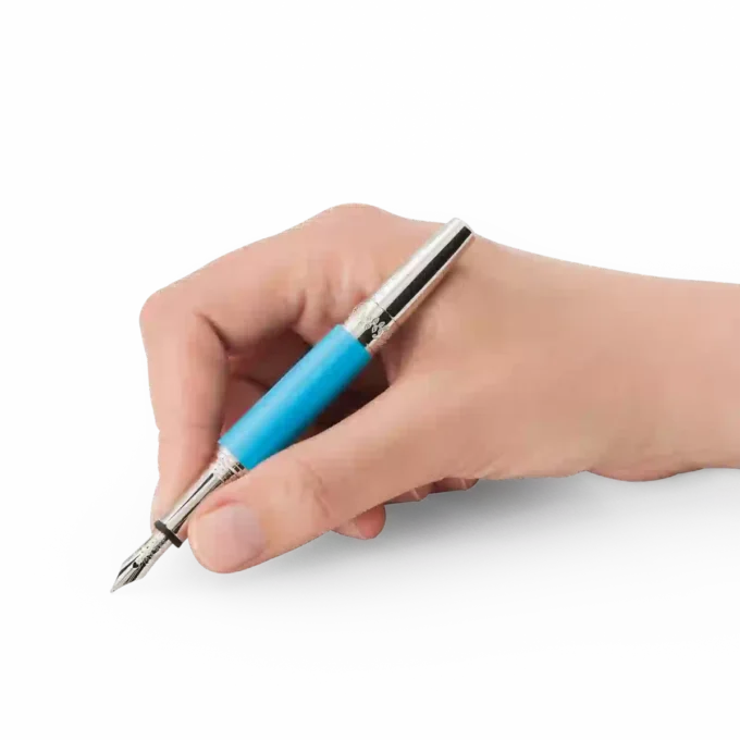 Penna stilografica Montblanc Maria Callas Special Edition color turchese Penna stilografica Montblanc Maria Callas Special Edition color turchese