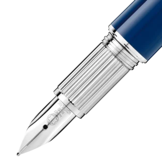 Penna stilografica StarWalker Blue Planet in resina preziosa (F)