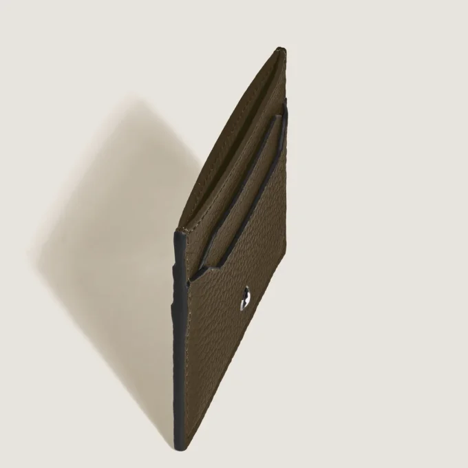 Portacarte in pelle martellata 5cc